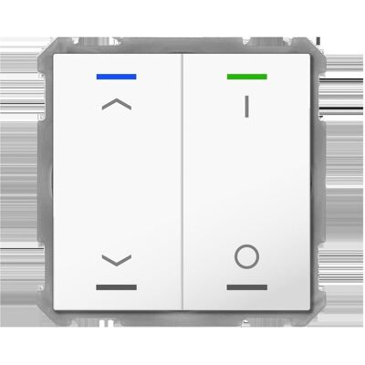 MDT BE-TAL63T2.C1, Schalter + Taster, Weiss MDT BE-TAL63T2.C1, Schalter + Taster, Weiss