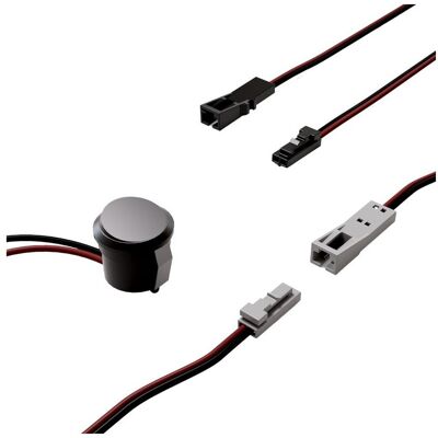 Halemeier Mini Einbau-Wippschalter 12 V, Schalter + Taster, Schwarz Halemeier Mini Einbau-Wippschalter 12 V, Schalter + Taster, Schwarz