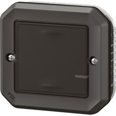 Legrand Schaltereinsatz 2-Leiter, Schalter + Taster, Grau Legrand Schaltereinsatz 2-Leiter, Schalter + Taster, Grau