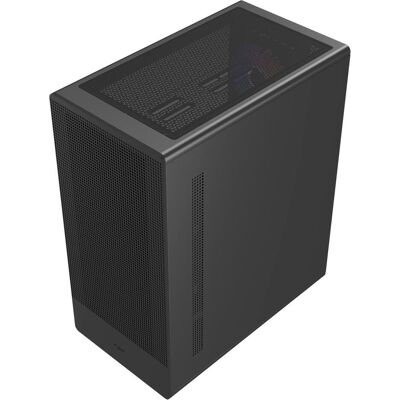 Fortron FSP ATX Midi Tower M221-BA, Black (ATX, mATX), PC Gehäuse, Schwarz Fortron FSP ATX Midi Tower M221-BA, Black (ATX, mATX), PC Gehäuse, Schwarz