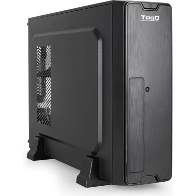 Tooq Technology CAJA SLIM MATX TQC-3007U3CD 500W LECTOR TARJETAS (mATX, Mini-ITX), PC Gehäuse, Schwarz Tooq Technology CAJA SLIM MATX TQC-3007U3CD 500W LECTOR TARJETAS (mATX, Mini-ITX), PC Gehäuse, Schwarz