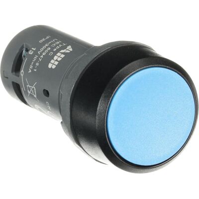 Thomas & Betts CP1-10L-20, Schalter + Taster, Schwarz, Blau Thomas & Betts CP1-10L-20, Schalter + Taster, Schwarz, Blau