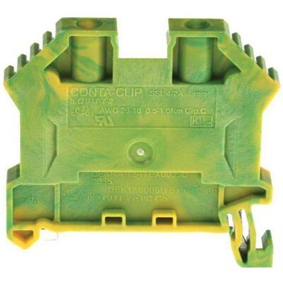 RS PRO Erdungsklemme 4mm2, Elektronikzubehör + Gehäuse, Grün, Gelb RS PRO Erdungsklemme 4mm2, Elektronikzubehör + Gehäuse, Grün, Gelb