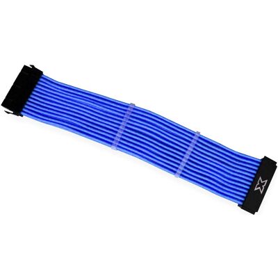 Xigmatek Câble d'extension (Rallonge) iCable MB - 1x 24 pins (Bleu) (25 cm, 24 pin ATX), Interne Kabel (PC) Xigmatek Câble d'extension (Rallonge) iCable MB - 1x 24 pins (Bleu) (25 cm, 24 pin ATX), Interne Kabel (PC)