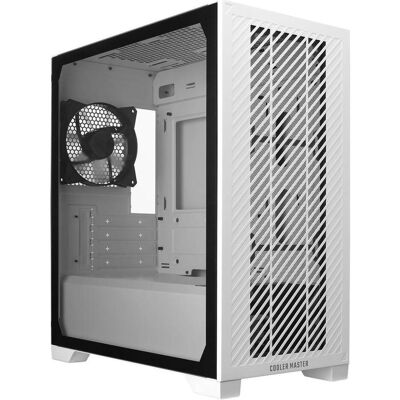 Cooler Master case Elite 301 Lite, mini-ITX, 1x 120mm Fan, bez zdroje, bílá (mATX, Mini-ITX), PC Gehäuse, Weiss Cooler Master case Elite 301 Lite, mini-ITX, 1x 120mm Fan, bez zdroje, bílá (mATX, Mini-ITX), PC Gehäuse, Weiss