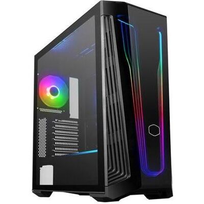 Cooler Master MASTERBOX 540 ARGB Side window, Black, Mid-Tower, Power supply included No (ATX), PC Gehäuse, Schwarz Cooler Master MASTERBOX 540 ARGB Side window, Black, Mid-Tower, Power supply included No (ATX), PC Gehäuse, Schwarz