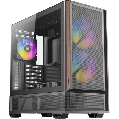 Antec Boitier Moyen Tour Atx P30 RGB Avec Panneau Vitré (Noir) (mATX), PC Gehäuse, Schwarz Antec Boitier Moyen Tour Atx P30 RGB Avec Panneau Vitré (Noir) (mATX), PC Gehäuse, Schwarz