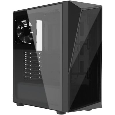 Cooler Master Cmp 520l Midi-Tower-Gehäuse Mit Fenster (ATX, mATX, Mini-ITX), PC Gehäuse, Schwarz Cooler Master Cmp 520l Midi-Tower-Gehäuse Mit Fenster (ATX, mATX, Mini-ITX), PC Gehäuse, Schwarz
