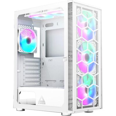 Montech X3 Glass (ATX, mATX, Mini-ITX), PC Gehäuse, Weiss Montech X3 Glass (ATX, mATX, Mini-ITX), PC Gehäuse, Weiss