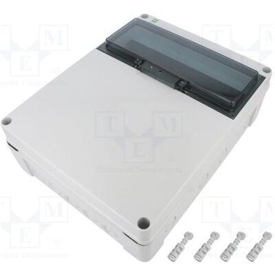 Elektro-Plast Schaltanlage HERMETICA RN 1x13 rauch IP65 2206-01 (Gehäuse), Elektronikzubehör + Gehäuse, Transparent, Grau Elektro-Plast Schaltanlage HERMETICA RN 1x13 rauch IP65 2206-01 (Gehäuse), Elektronikzubehör + Gehäuse, Transparent, Grau