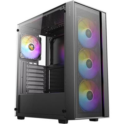 Antec AX65 (ATX, ITX, mATX), PC Gehäuse, Schwarz Antec AX65 (ATX, ITX, mATX), PC Gehäuse, Schwarz