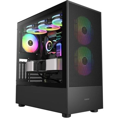 Gamdias Talos E3 MESH Elite V2 GAMING Miditower Black retail (ATX, E-ATX, mATX, Mini-ITX), PC Gehäuse, Schwarz Gamdias Talos E3 MESH Elite V2 GAMING Miditower Black retail (ATX, E-ATX, mATX, Mini-ITX), PC Gehäuse, Schwarz