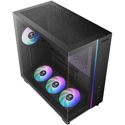 Gamdias Atlas M4 GAMING Miditower Black (ATX, mATX, Mini-ITX), PC Gehäuse, Schwarz Gamdias Atlas M4 GAMING Miditower Black (ATX, mATX, Mini-ITX), PC Gehäuse, Schwarz