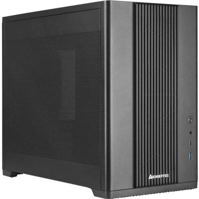 Chieftec GEH Mini Tower - UNI Series BX-10B-M-OP (mATX, Mini-ITX), PC Gehäuse, Schwarz Chieftec GEH Mini Tower - UNI Series BX-10B-M-OP (mATX, Mini-ITX), PC Gehäuse, Schwarz