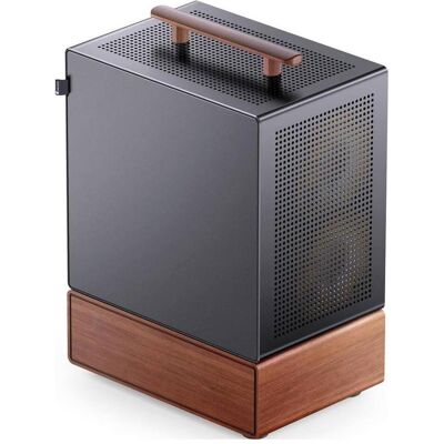 Jonsbo T7 PC-Gehäuse, Midi-Tower, mATX, Tempered Glass - schwarz (mATX, Mini-ITX), PC Gehäuse, Schwarz Jonsbo T7 PC-Gehäuse, Midi-Tower, mATX, Tempered Glass - schwarz (mATX, Mini-ITX), PC Gehäuse, Schwarz