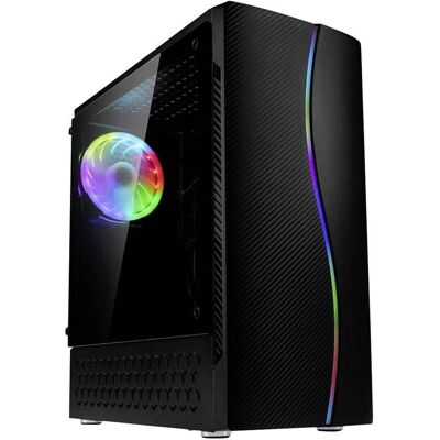 Kolink Inspire K5 ARGB Midi-Tower - schwarz Window (ATX), PC Gehäuse, Schwarz Kolink Inspire K5 ARGB Midi-Tower - schwarz Window (ATX), PC Gehäuse, Schwarz