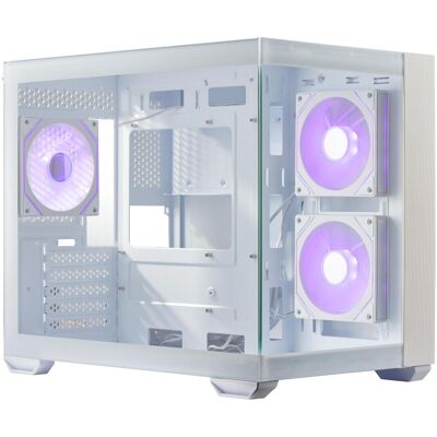 Cooler Master CoolerMaster Geh Elite 481 White (ITX, mATX), PC Gehäuse, Weiss Cooler Master CoolerMaster Geh Elite 481 White (ITX, mATX), PC Gehäuse, Weiss