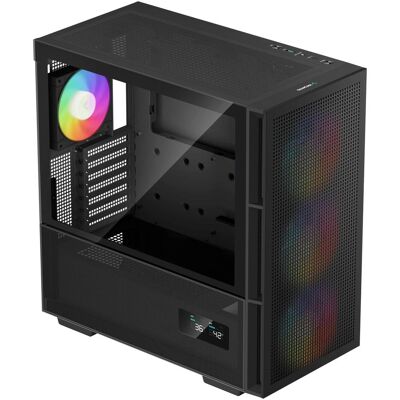 Deepcool CH560 Digital (ATX, mATX, Mini-ITX), PC Gehäuse, Schwarz Deepcool CH560 Digital (ATX, mATX, Mini-ITX), PC Gehäuse, Schwarz
