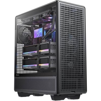 Antec 0-761345-10272-8 (ATX, E-ATX, SSI CEB, SSI EEB), PC Gehäuse, Schwarz Antec 0-761345-10272-8 (ATX, E-ATX, SSI CEB, SSI EEB), PC Gehäuse, Schwarz