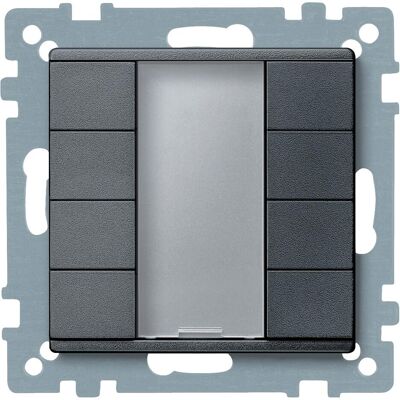 Schneider MTN627814, Schalter + Taster, Schwarz Schneider MTN627814, Schalter + Taster, Schwarz