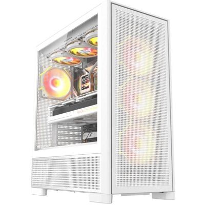 Darkflash Tech DarkFlash computer case AIRNOVA White (+3 fans) (ATX, E-ATX, ITX, Mini-ATX), PC Gehäuse, Weiss Darkflash Tech DarkFlash computer case AIRNOVA White (+3 fans) (ATX, E-ATX, ITX, Mini-ATX), PC Gehäuse, Weiss