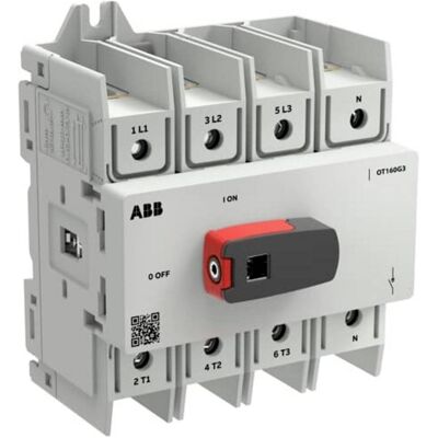 Thomas & Betts ABB OT160G3-4BSN2 Lasttrennschalter 1 St., Schalter + Taster Thomas & Betts ABB OT160G3-4BSN2 Lasttrennschalter 1 St., Schalter + Taster
