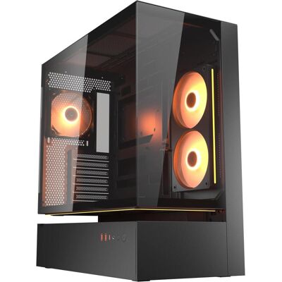 Cougar CFV235 (ATX, mATX, Mini-ITX), PC Gehäuse, Schwarz Cougar CFV235 (ATX, mATX, Mini-ITX), PC Gehäuse, Schwarz