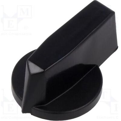 Lovato Drehknopf schwarz für die vordere Platte 48 x 48 mm, Schalter + Taster, Schwarz Lovato Drehknopf schwarz für die vordere Platte 48 x 48 mm, Schalter + Taster, Schwarz