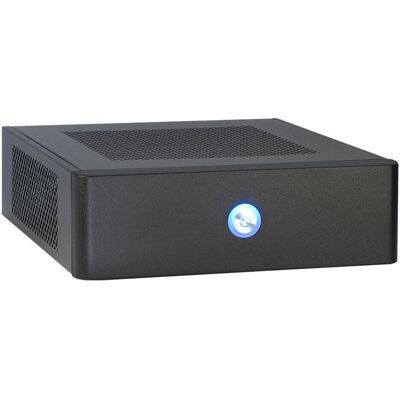 Intertech ITX-601 (Mini-ITX), PC Gehäuse, Schwarz Intertech ITX-601 (Mini-ITX), PC Gehäuse, Schwarz