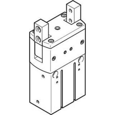 Festo 563913 HGRT-40-A-G2 Radialgreifer Gehäusematerial: Aluminium 1 St. (Gehäuse), Elektronikzubehör + Gehäuse Festo 563913 HGRT-40-A-G2 Radialgreifer Gehäusematerial: Aluminium 1 St. (Gehäuse), Elektronikzubehör + Gehäuse