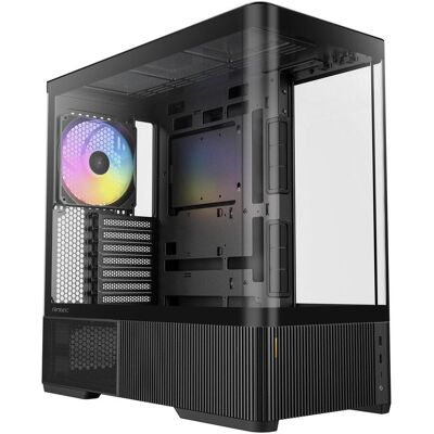 Antec Geh Mid C6 CURVE ARGB ATX/M-ATX/M-ITX o.N. BK retail (ATX, mATX, Mini-ITX), PC Gehäuse, Schwarz Antec Geh Mid C6 CURVE ARGB ATX/M-ATX/M-ITX o.N. BK retail (ATX, mATX, Mini-ITX), PC Gehäuse, Schwarz