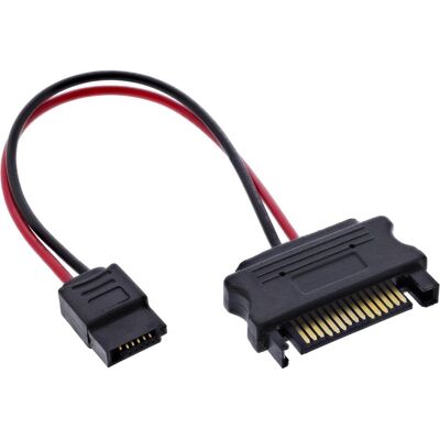 InLine SATA Stromadapterkabel (15 cm, SATA), Interne Kabel (PC) InLine SATA Stromadapterkabel (15 cm, SATA), Interne Kabel (PC)