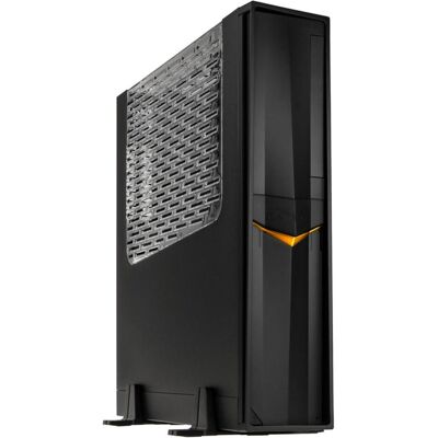 Silverstone SST-RVZ02B-W - Raven Mini-ITX schmales Gaming Computer Gehäuse mit Fenster, schwarz (Mini-ITX), PC Gehäuse, Schwarz Silverstone SST-RVZ02B-W - Raven Mini-ITX schmales Gaming Computer Gehäuse mit Fenster, schwarz (Mini-ITX), PC Gehäuse, Schwarz
