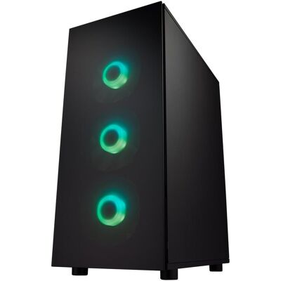 Fortron CMT340 Plus (ATX), PC Gehäuse, Schwarz Fortron CMT340 Plus (ATX), PC Gehäuse, Schwarz