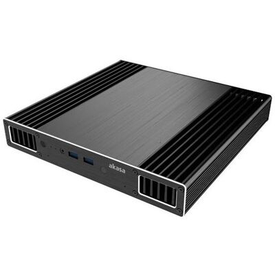 Akasa Plato X7D UCFF-Gehäuse (Intel NUC), OEM (UCFF), PC Gehäuse, Schwarz Akasa Plato X7D UCFF-Gehäuse (Intel NUC), OEM (UCFF), PC Gehäuse, Schwarz