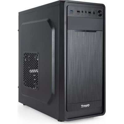 Tooq Technology CAJA SEMITORRE ATX TQC-5701U3C-B USB3.0 (ATX, mATX, Mini-ITX), PC Gehäuse, Schwarz Tooq Technology CAJA SEMITORRE ATX TQC-5701U3C-B USB3.0 (ATX, mATX, Mini-ITX), PC Gehäuse, Schwarz