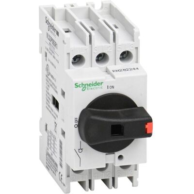 Schneider VLS3P063R1, Schalter + Taster, Schwarz Schneider VLS3P063R1, Schalter + Taster, Schwarz