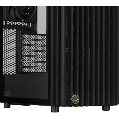 Asus ProArt PA401 ABS TG PWM BLACK (ATX), PC Gehäuse, Schwarz Asus ProArt PA401 ABS TG PWM BLACK (ATX), PC Gehäuse, Schwarz