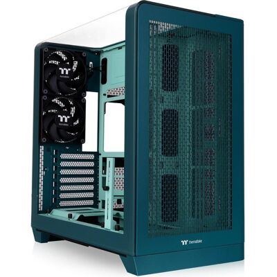 Thermaltake View 390 Air Transformative Teal (ATX, mATX, Mini-ITX), PC Gehäuse, Blau, Grün Thermaltake View 390 Air Transformative Teal (ATX, mATX, Mini-ITX), PC Gehäuse, Blau, Grün