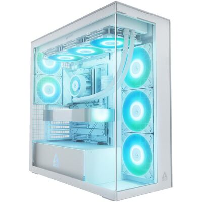 Arctic Cooling PC-Gehäuse ACPCC00014A White, Unterstützte Mainboards, PC Gehäuse, Weiss Arctic Cooling PC-Gehäuse ACPCC00014A White, Unterstützte Mainboards, PC Gehäuse, Weiss