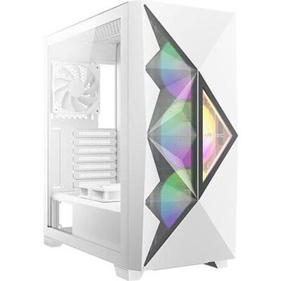 Antec Geh Gamer Dark Fleet DF800 FLUX Midi Tower weiss retail (ATX, Mini-ITX), PC Gehäuse, Weiss Antec Geh Gamer Dark Fleet DF800 FLUX Midi Tower weiss retail (ATX, Mini-ITX), PC Gehäuse, Weiss