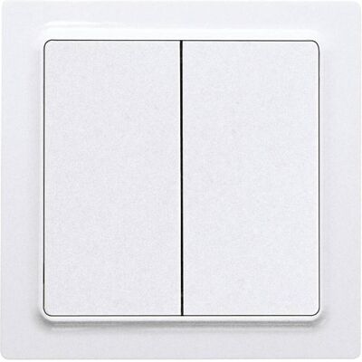 Eltako F4T55EB-wg, Schalter + Taster, Weiss Eltako F4T55EB-wg, Schalter + Taster, Weiss