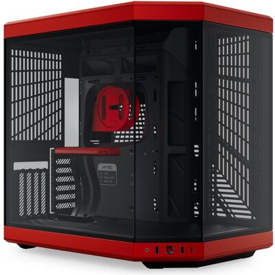 Hyte Y70 (ATX, ITX, mATX, Mini-ATX), PC Gehäuse, Rot, Schwarz Hyte Y70 (ATX, ITX, mATX, Mini-ATX), PC Gehäuse, Rot, Schwarz