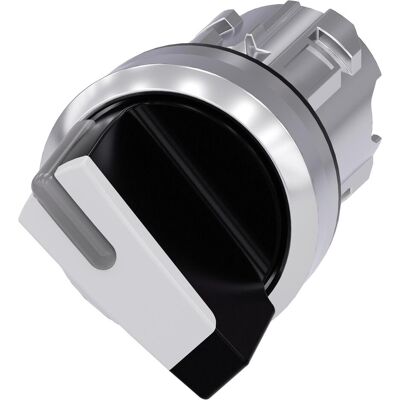 Siemens Selector switch 22mm white O-I, Schalter + Taster, Schwarz Siemens Selector switch 22mm white O-I, Schalter + Taster, Schwarz