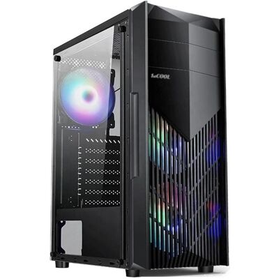 1st Cool 1stCOOL skříň MONSTER EVO, Mid Tower, AU, USB 3.0, 2x 120mm, černá (ATX, ITX, mATX), PC Gehäuse, Schwarz 1st Cool 1stCOOL skříň MONSTER EVO, Mid Tower, AU, USB 3.0, 2x 120mm, černá (ATX, ITX, mATX), PC Gehäuse, Schwarz