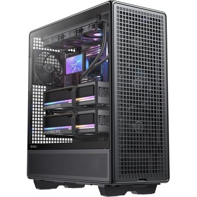 Antec 0-761345-10272-8 (ATX, SSI CEB, SSI EEB), PC Gehäuse, Schwarz Antec 0-761345-10272-8 (ATX, SSI CEB, SSI EEB), PC Gehäuse, Schwarz