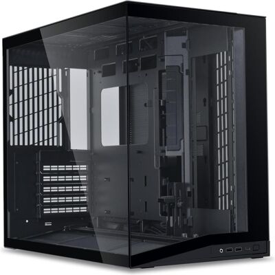 Lian-Li O11 Dynamic Mini V2 (ATX, mATX, Mini-ATX, Mini-ITX), PC Gehäuse, Schwarz Lian-Li O11 Dynamic Mini V2 (ATX, mATX, Mini-ATX, Mini-ITX), PC Gehäuse, Schwarz