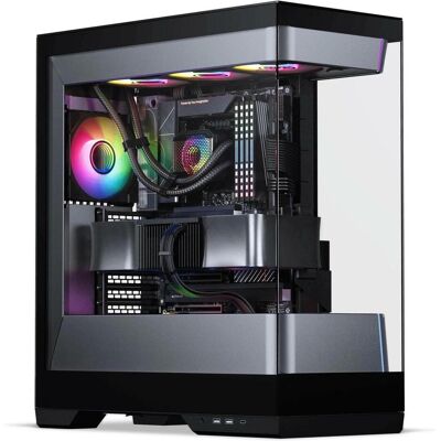 Phanteks Evolv S2 PC-Gehäuse, Midi-Tower, E-ATX, RGB, Tempered Glass - schwarz (ATX, E-ATX, mATX, Mini-ITX), PC Gehäuse, Schwarz, Silber Phanteks Evolv S2 PC-Gehäuse, Midi-Tower, E-ATX, RGB, Tempered Glass - schwarz (ATX, E-ATX, mATX, Mini-ITX), PC Gehäuse, Schwarz, Silber