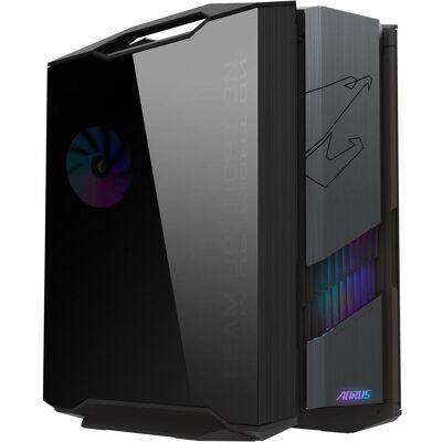 Gigabyte GB-AC601G Black Case RGB (ATX, mATX, Mini-ITX), PC Gehäuse, Schwarz Gigabyte GB-AC601G Black Case RGB (ATX, mATX, Mini-ITX), PC Gehäuse, Schwarz