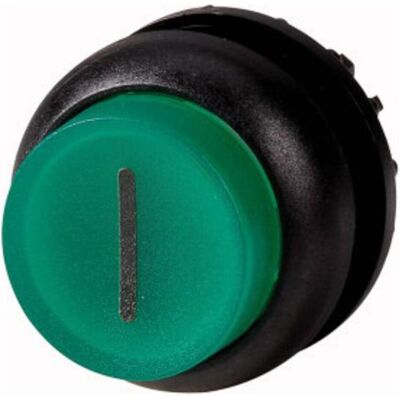 Eaton - M22S-DLH-G-X1 - Grün - Schwarz - Drucktaster Eaton - M22S-DLH-G-X1 - Grün - Schwarz - Drucktaster